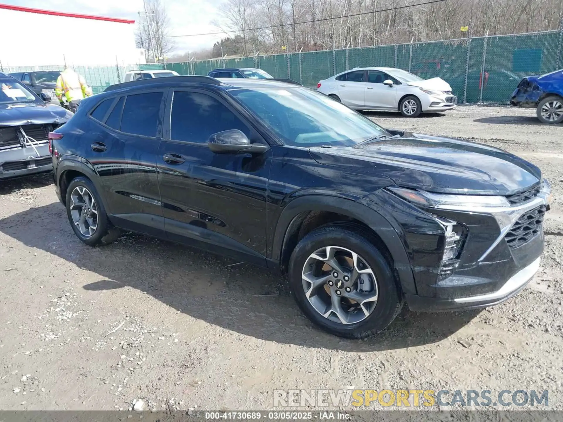 1 fotografías del automóvil dañado KL77LHEP6SC016096 CHEVROLET TRAX 2025