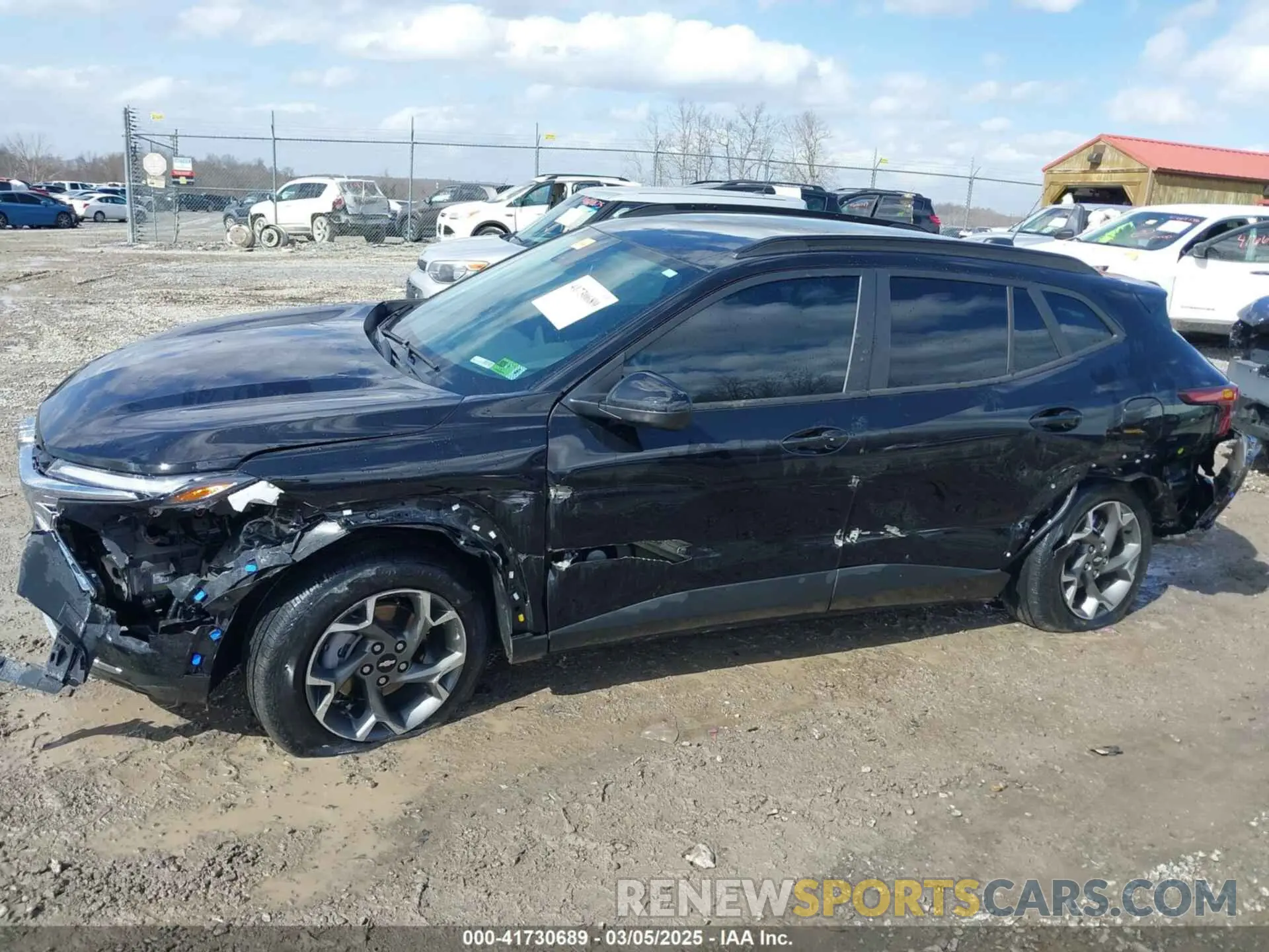 6 fotografías del automóvil dañado KL77LHEP6SC016096 CHEVROLET TRAX 2025