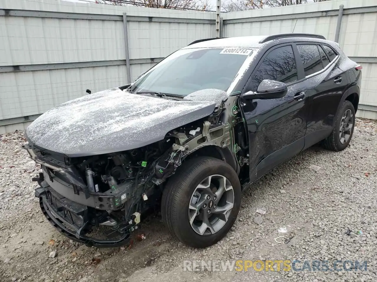 1 fotografías del automóvil dañado KL77LHEP6SC085676 CHEVROLET TRAX 2025