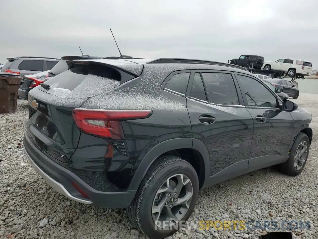 3 fotografías del automóvil dañado KL77LHEP6SC085676 CHEVROLET TRAX 2025