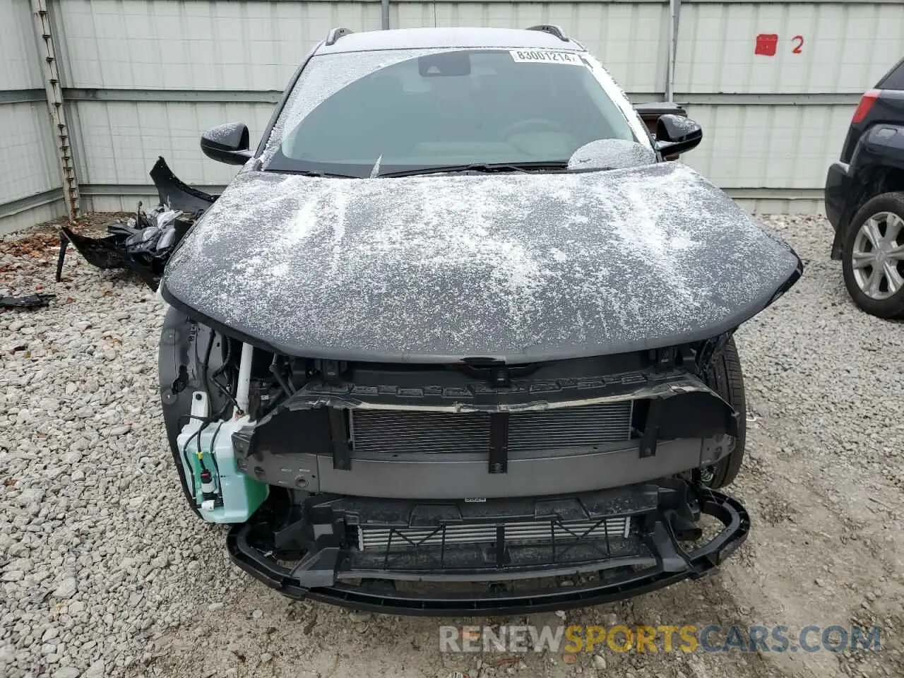 5 fotografías del automóvil dañado KL77LHEP6SC085676 CHEVROLET TRAX 2025