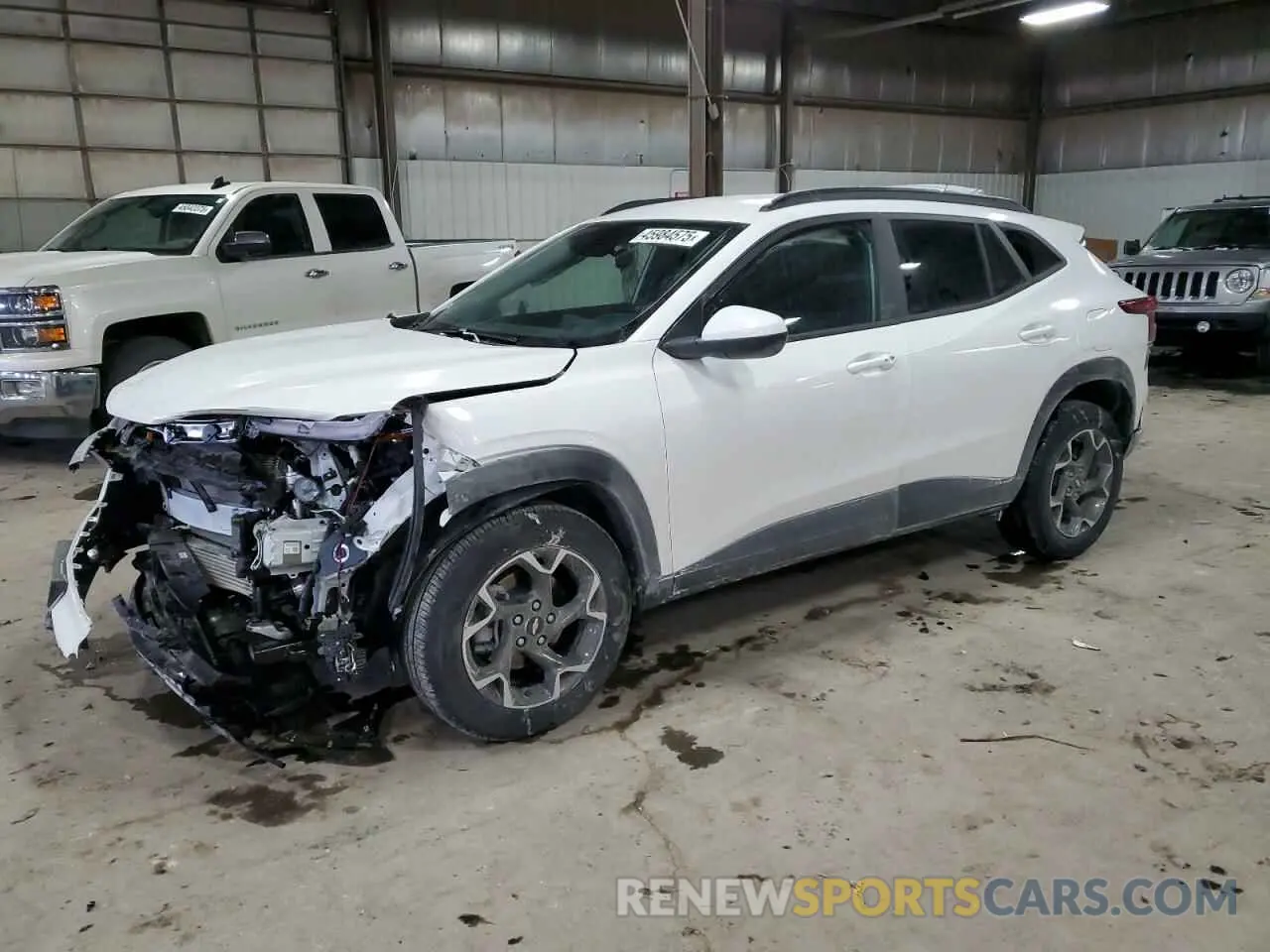 1 fotografías del automóvil dañado KL77LHEP6SC151420 CHEVROLET TRAX 2025