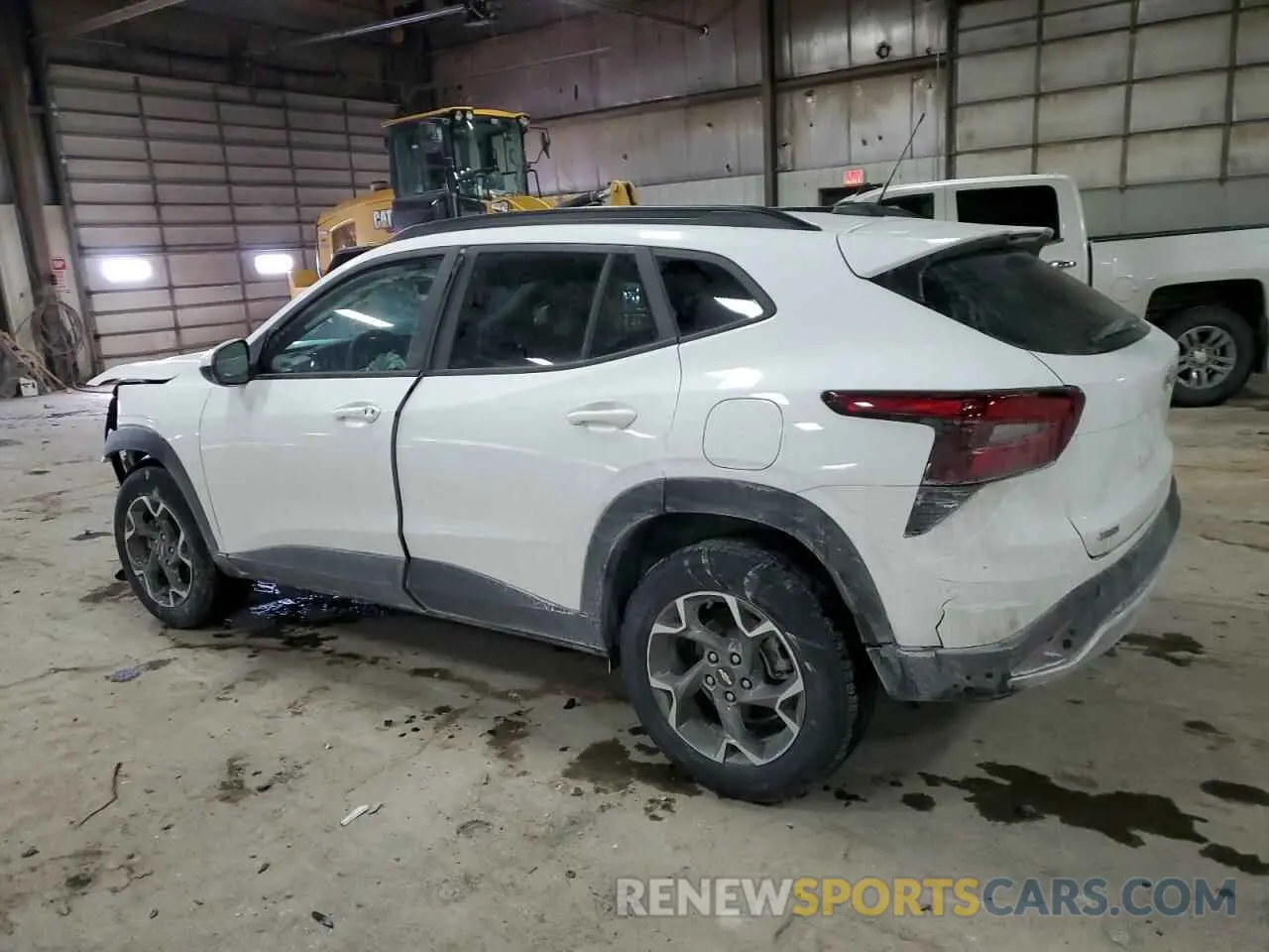 2 fotografías del automóvil dañado KL77LHEP6SC151420 CHEVROLET TRAX 2025