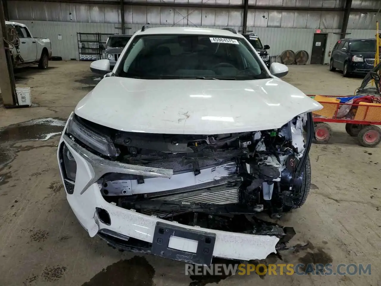 5 fotografías del automóvil dañado KL77LHEP6SC151420 CHEVROLET TRAX 2025