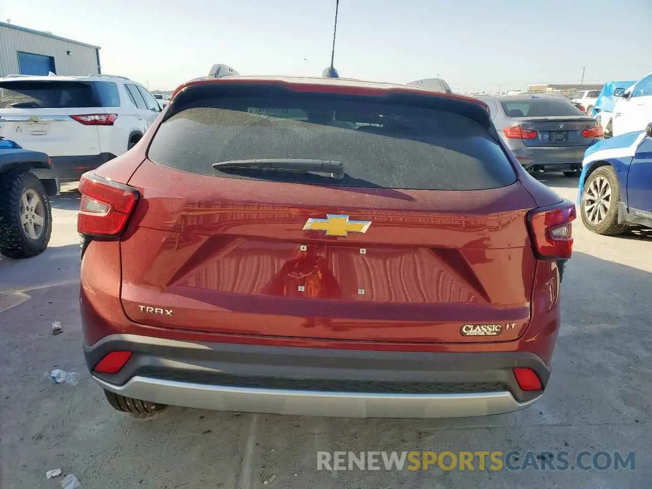 6 fotografías del automóvil dañado KL77LHEP6SC157850 CHEVROLET TRAX 2025