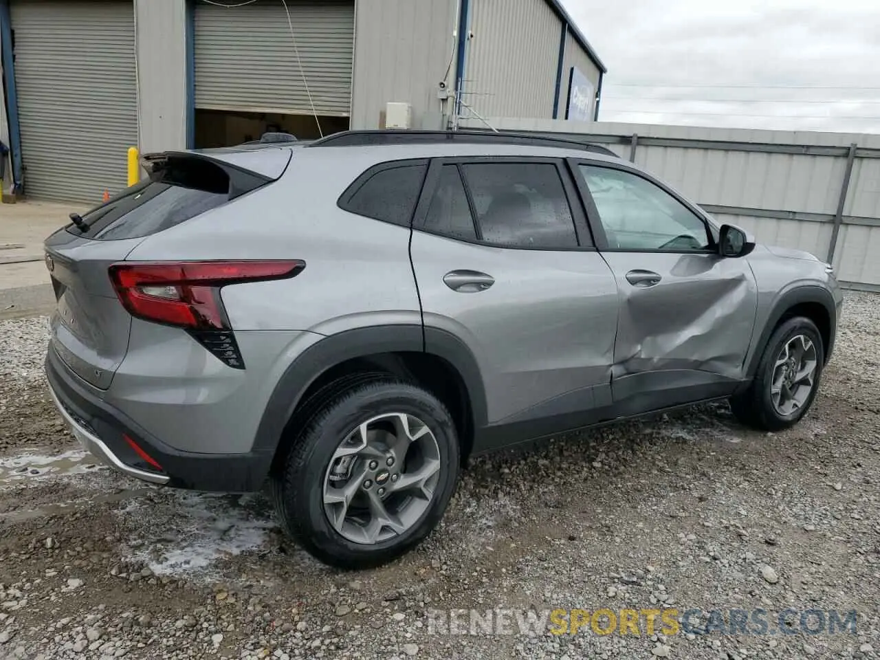 3 fotografías del automóvil dañado KL77LHEP6SC232109 CHEVROLET TRAX 2025