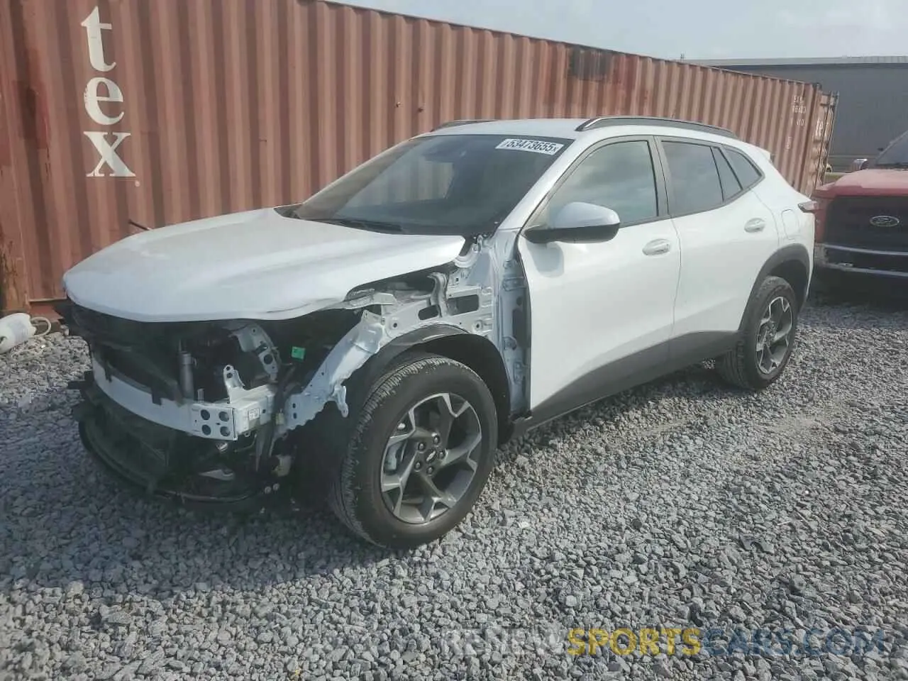 1 fotografías del automóvil dañado KL77LHEP7SC047096 CHEVROLET TRAX 2025