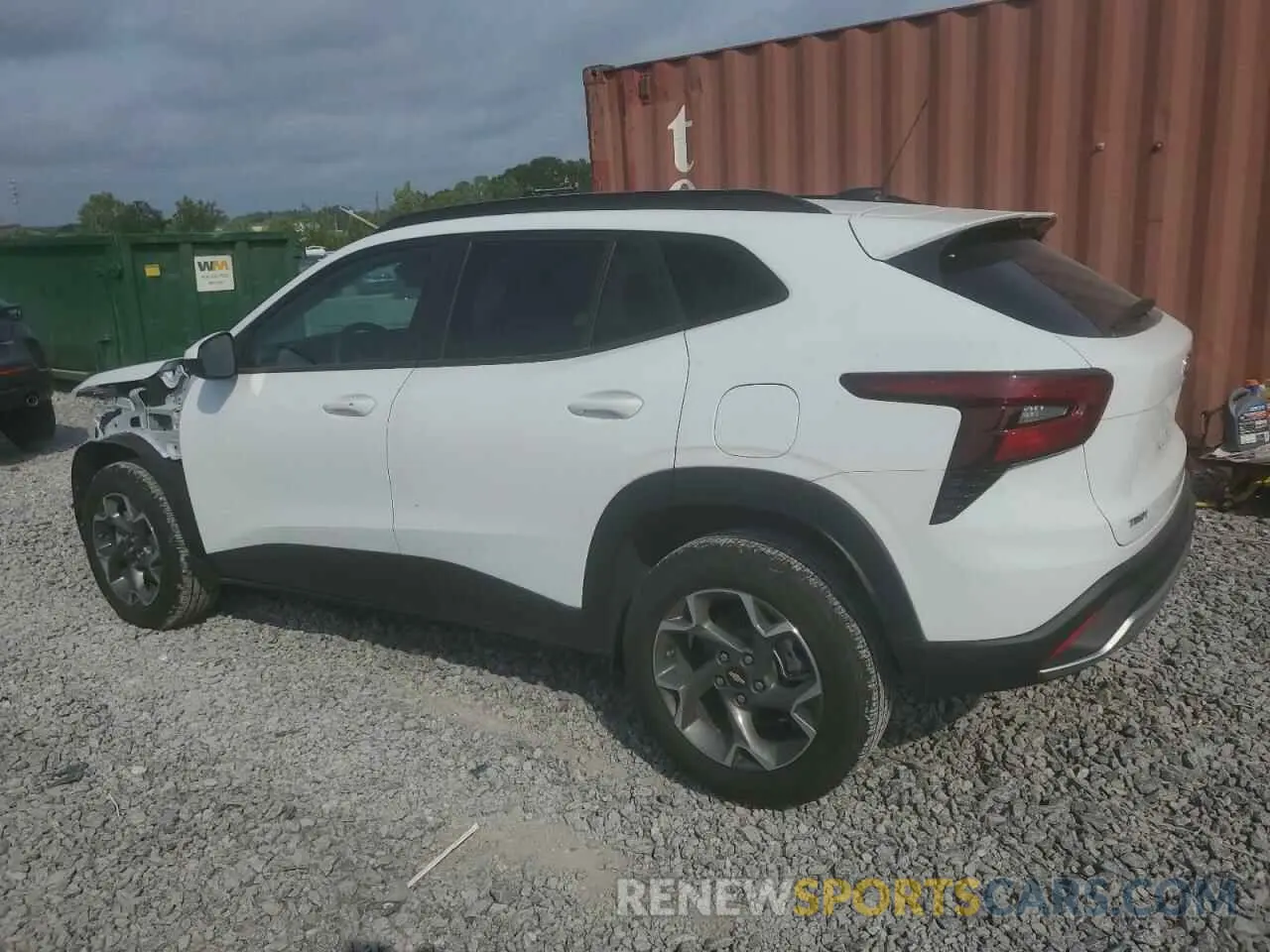 2 fotografías del automóvil dañado KL77LHEP7SC047096 CHEVROLET TRAX 2025
