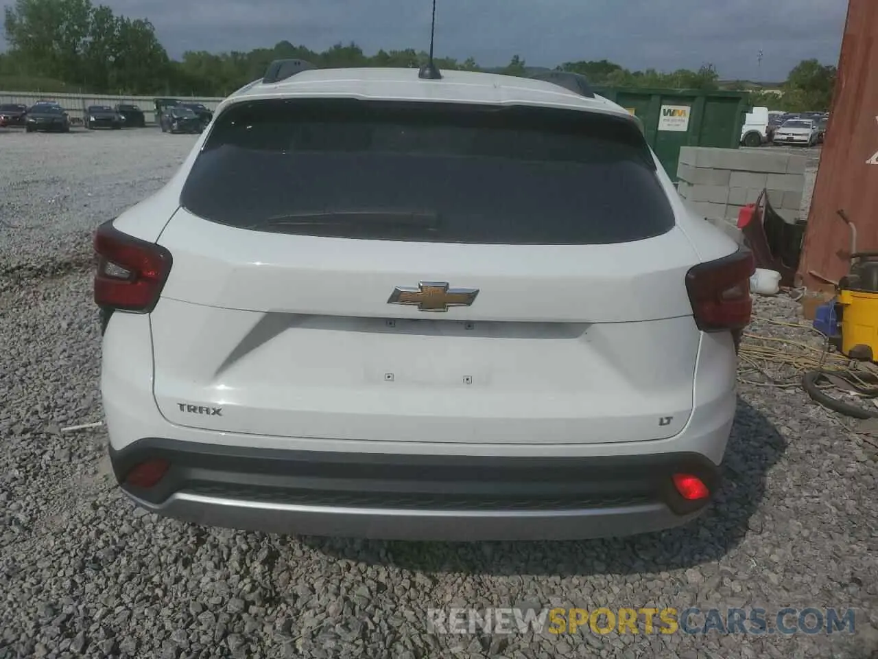 6 fotografías del automóvil dañado KL77LHEP7SC047096 CHEVROLET TRAX 2025