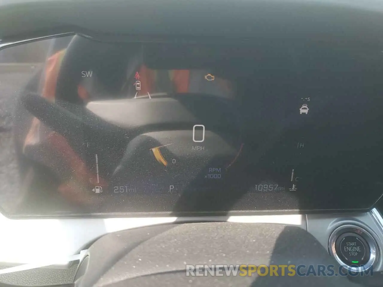 9 fotografías del automóvil dañado KL77LHEP7SC047096 CHEVROLET TRAX 2025