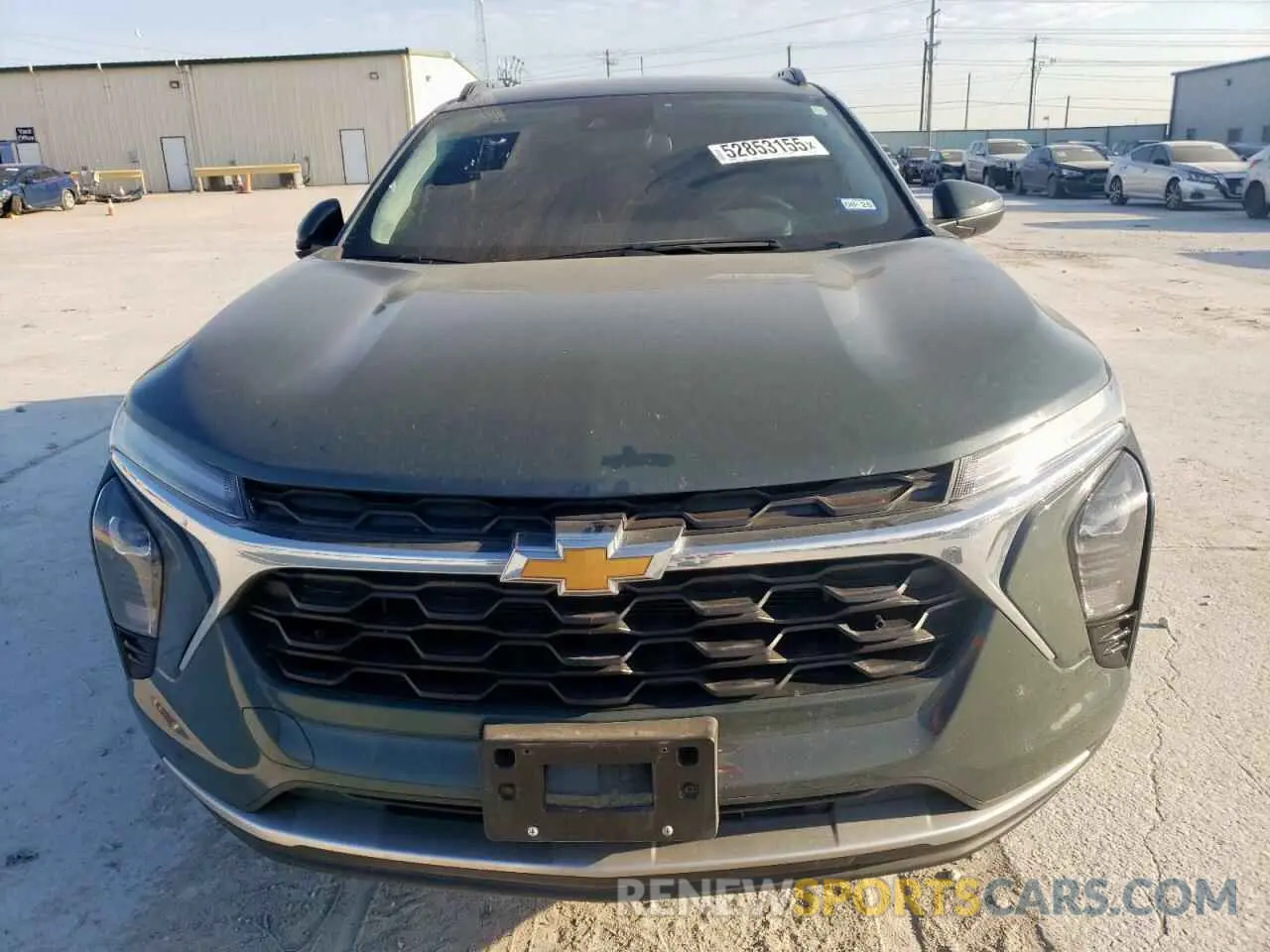 5 fotografías del automóvil dañado KL77LHEP7SC086173 CHEVROLET TRAX 2025