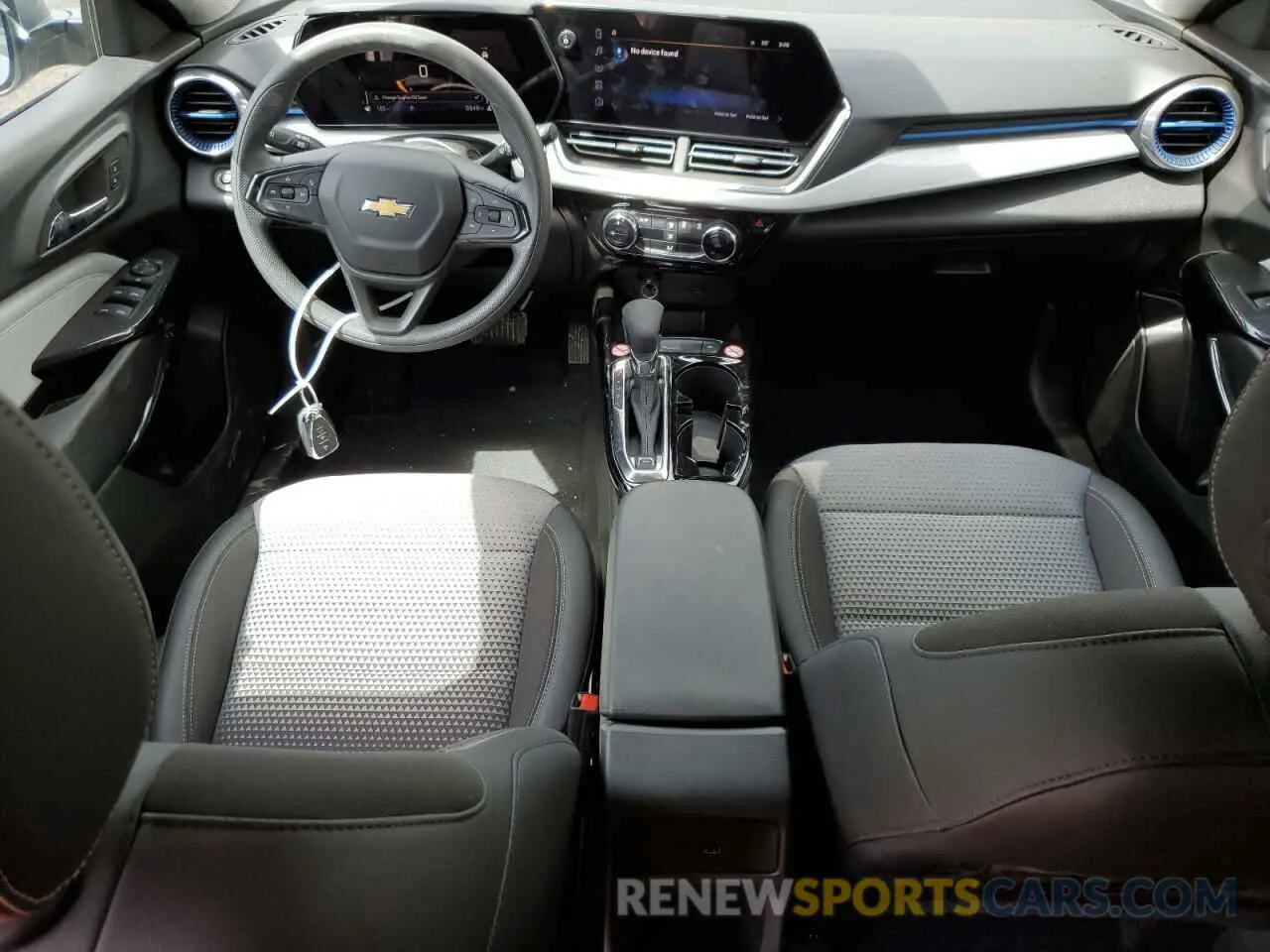 8 fotografías del automóvil dañado KL77LHEP7SC196575 CHEVROLET TRAX 2025