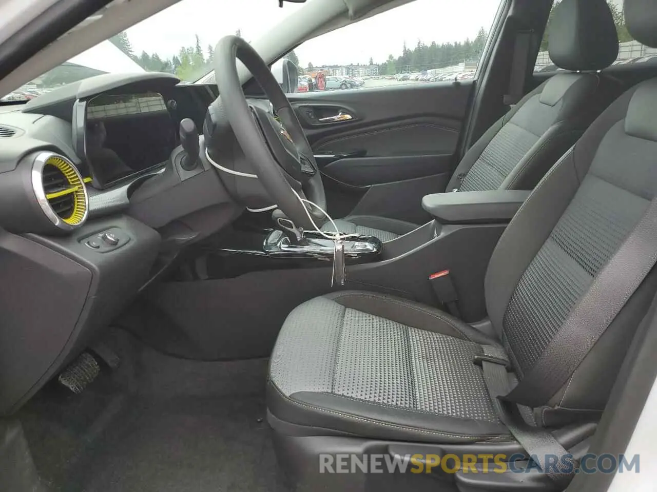 7 fotografías del automóvil dañado KL77LHEP8SC037239 CHEVROLET TRAX 2025