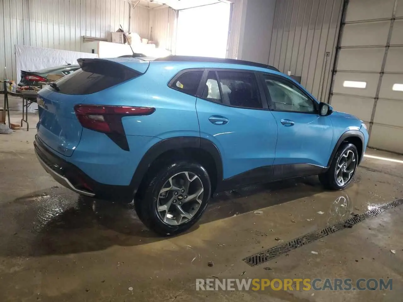 3 fotografías del automóvil dañado KL77LHEP8SC055451 CHEVROLET TRAX 2025