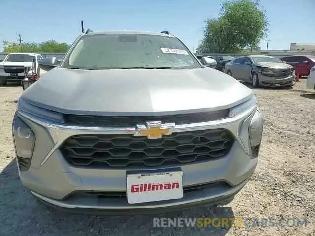 10 fotografías del automóvil dañado KL77LHEP8SC101005 CHEVROLET TRAX 2025
