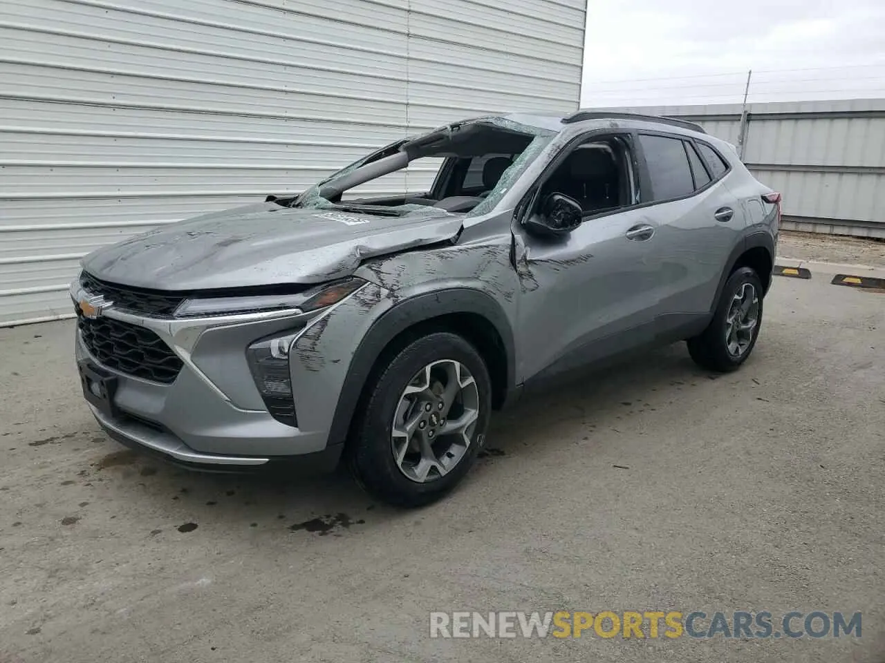 1 fotografías del automóvil dañado KL77LHEP8SC186461 CHEVROLET TRAX 2025