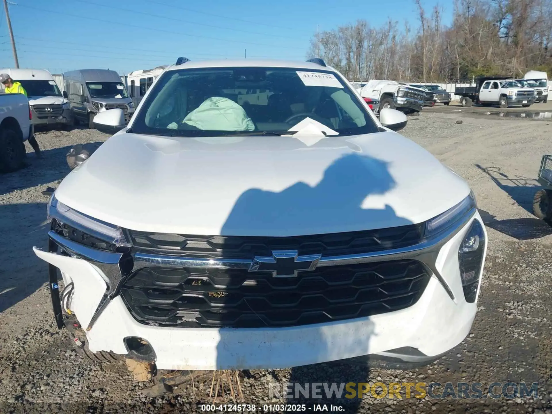 12 fotografías del automóvil dañado KL77LHEP9SC024354 CHEVROLET TRAX 2025