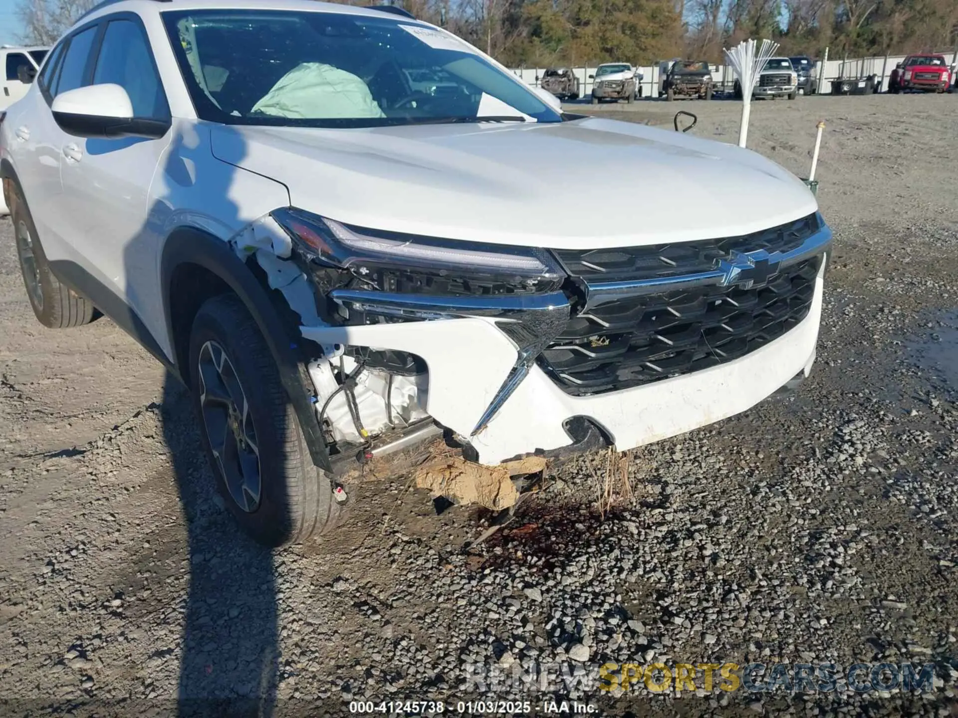 6 fotografías del automóvil dañado KL77LHEP9SC024354 CHEVROLET TRAX 2025