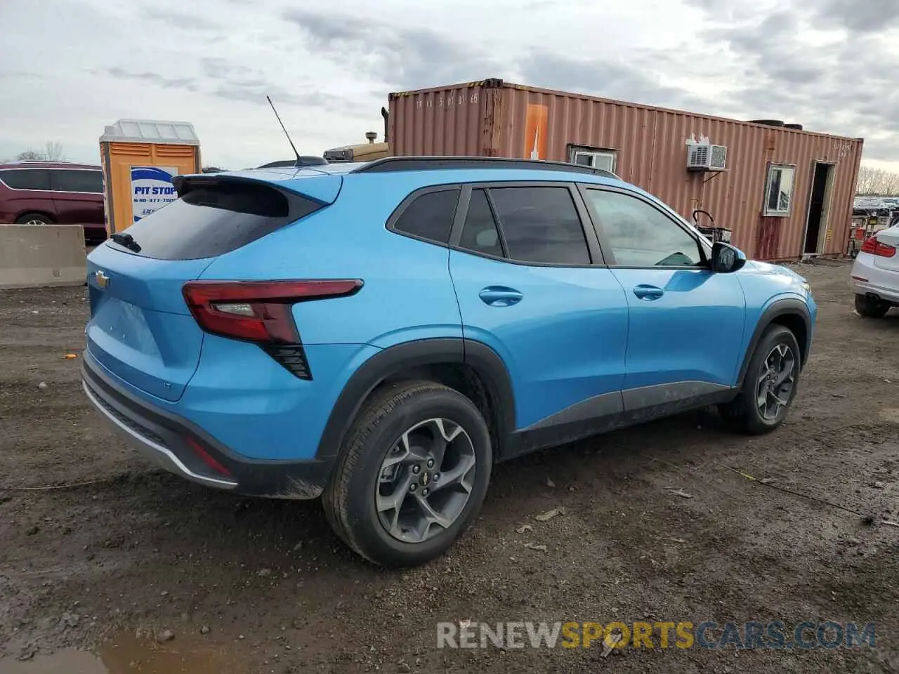 3 fotografías del automóvil dañado KL77LHEP9SC049271 CHEVROLET TRAX 2025