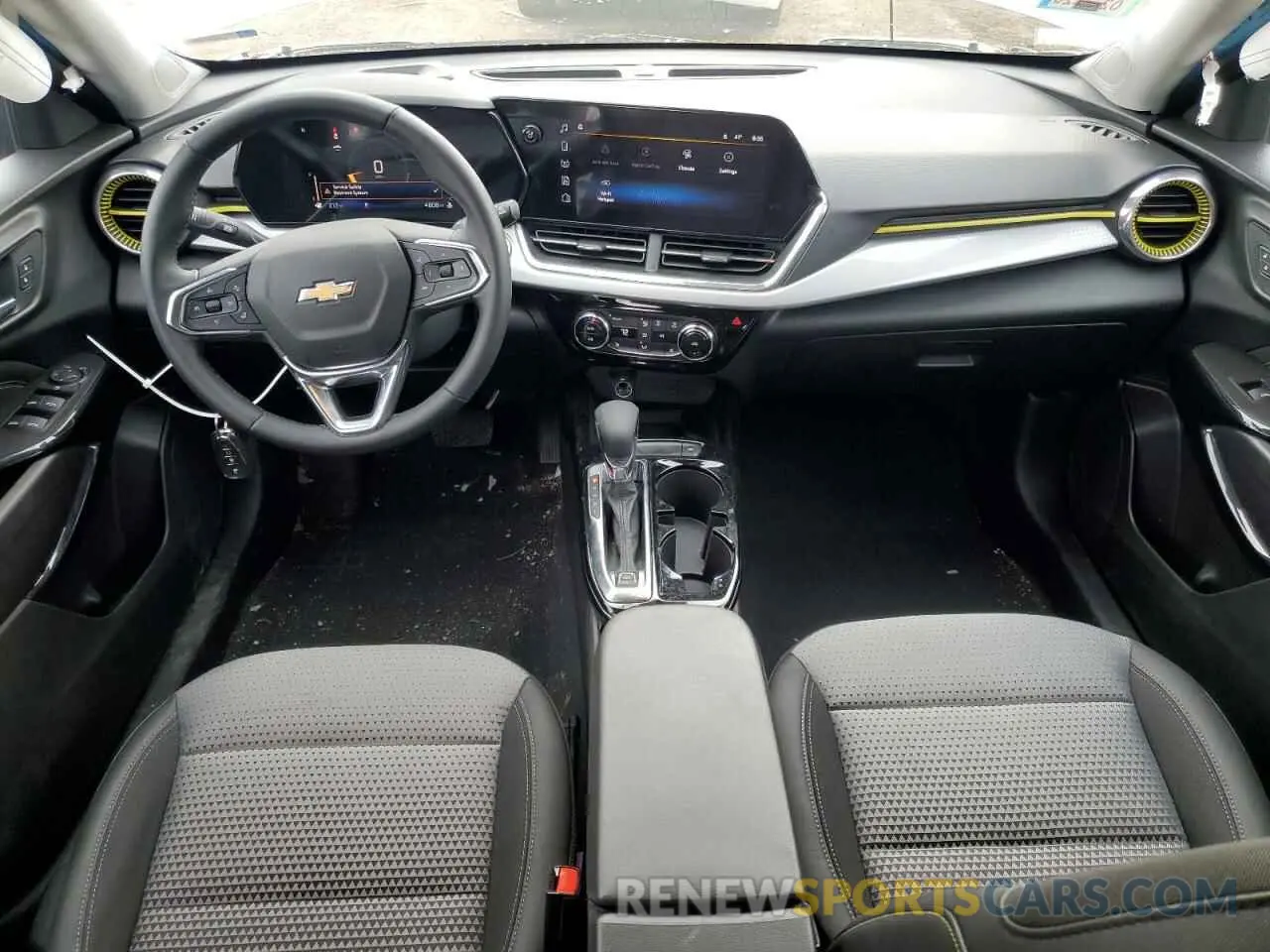 8 fotografías del automóvil dañado KL77LHEP9SC049271 CHEVROLET TRAX 2025