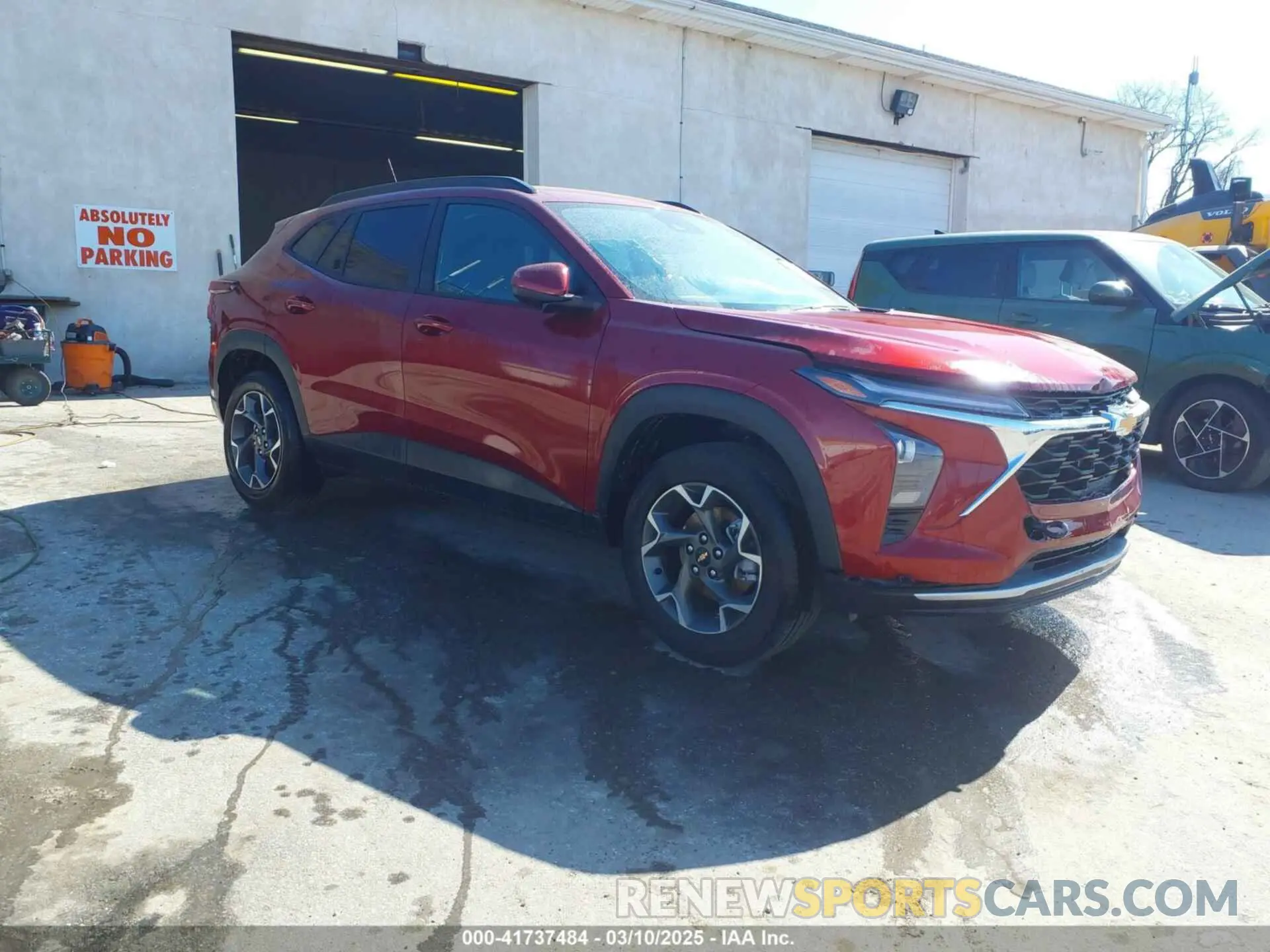 1 fotografías del automóvil dañado KL77LHEP9SC116581 CHEVROLET TRAX 2025