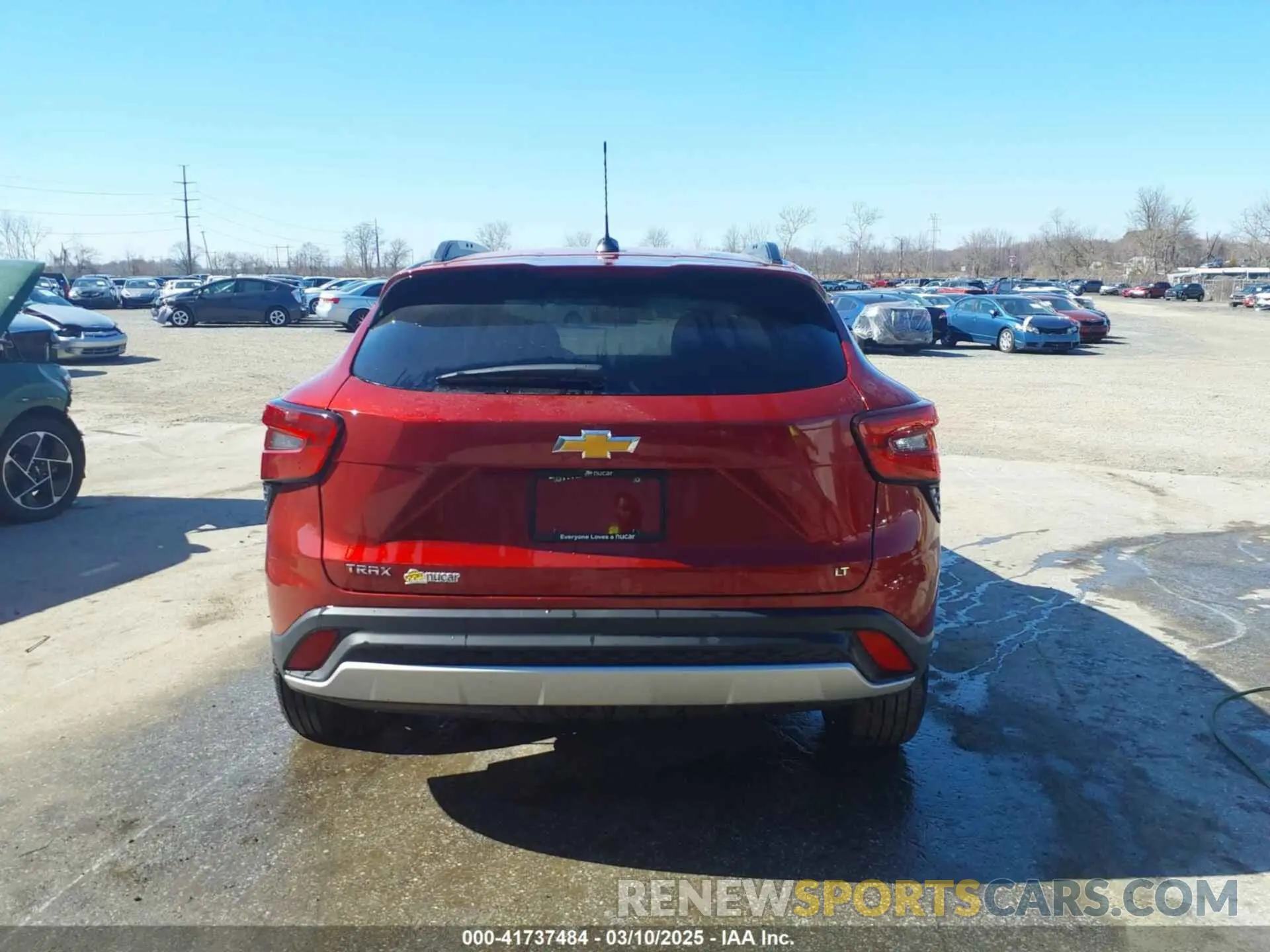 16 fotografías del automóvil dañado KL77LHEP9SC116581 CHEVROLET TRAX 2025