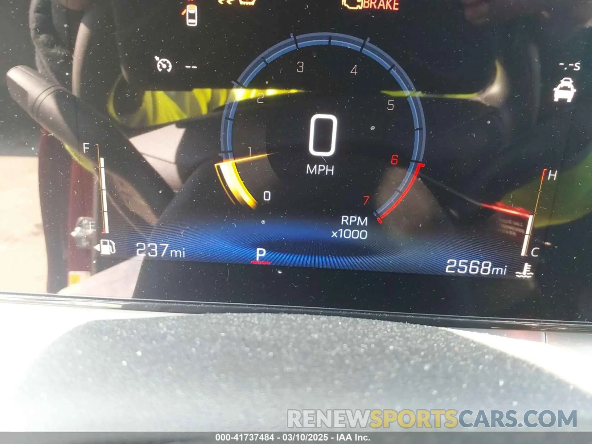 7 fotografías del automóvil dañado KL77LHEP9SC116581 CHEVROLET TRAX 2025