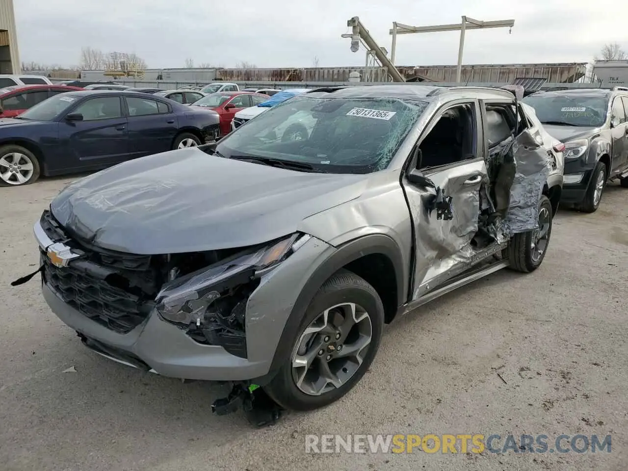 1 fotografías del automóvil dañado KL77LHEP9SC121179 CHEVROLET TRAX 2025