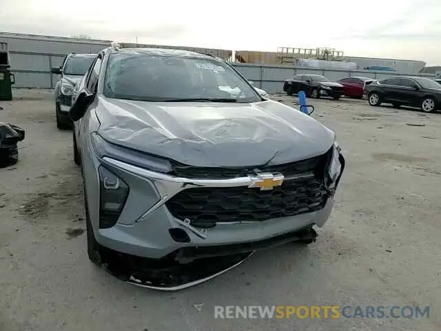 12 fotografías del automóvil dañado KL77LHEP9SC121179 CHEVROLET TRAX 2025