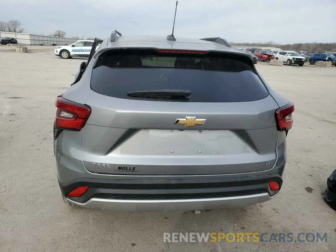 6 fotografías del automóvil dañado KL77LHEP9SC121179 CHEVROLET TRAX 2025