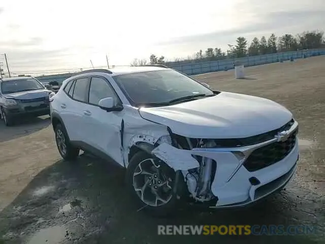 11 fotografías del automóvil dañado KL77LHEP9SC136880 CHEVROLET TRAX 2025