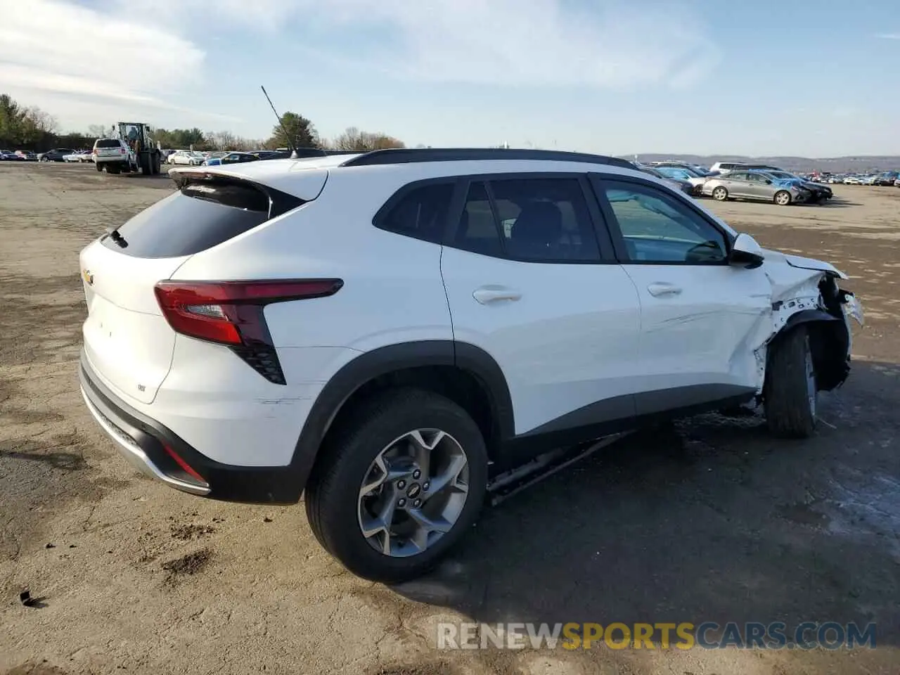 3 fotografías del automóvil dañado KL77LHEP9SC136880 CHEVROLET TRAX 2025