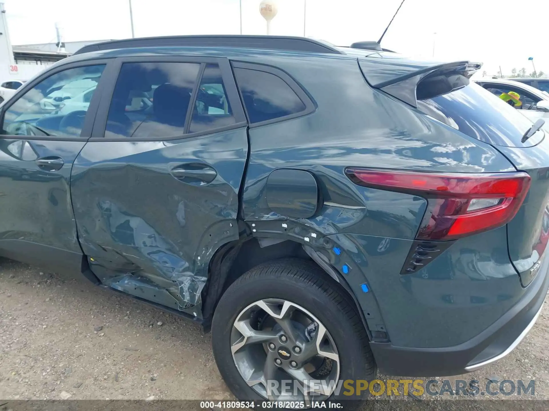 6 fotografías del automóvil dañado KL77LHEP9SC154005 CHEVROLET TRAX 2025