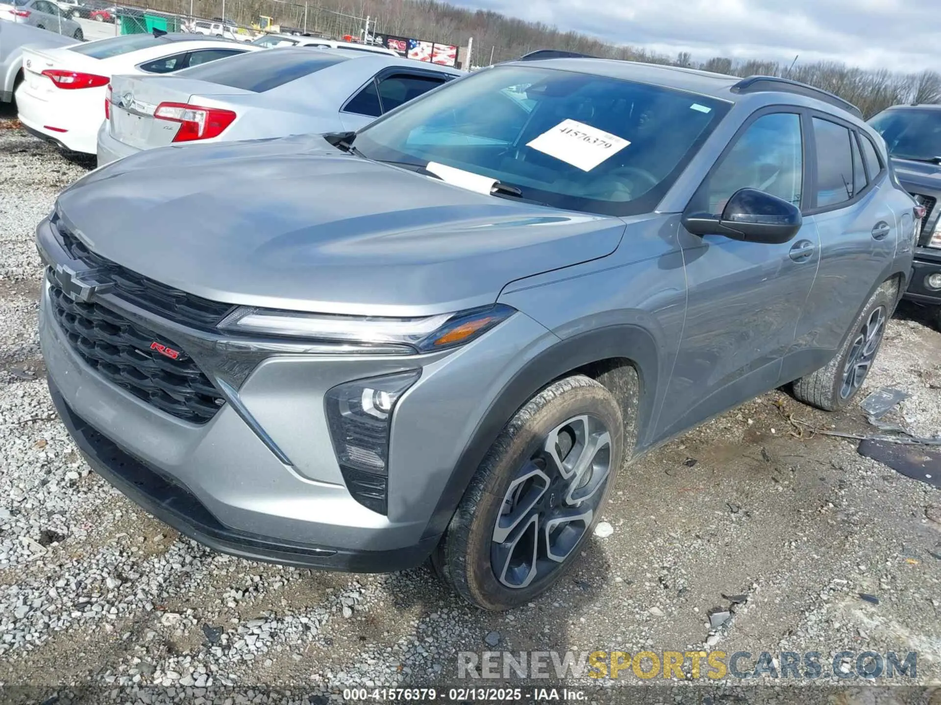 2 fotografías del automóvil dañado KL77LJEP1SC015431 CHEVROLET TRAX 2025