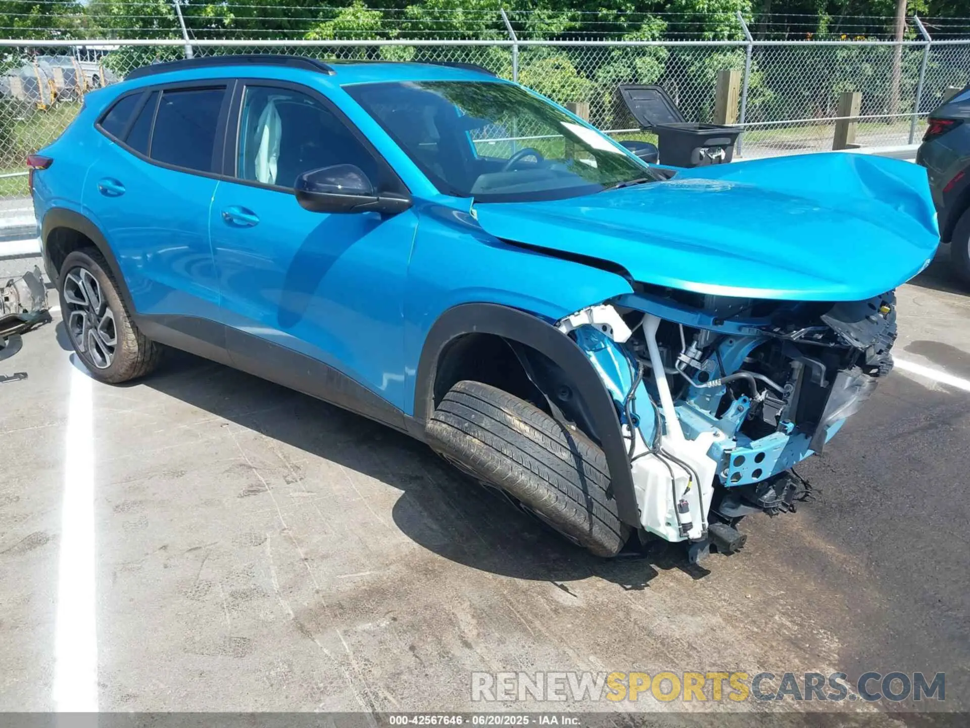 1 fotografías del automóvil dañado KL77LJEP2SC039947 CHEVROLET TRAX 2025