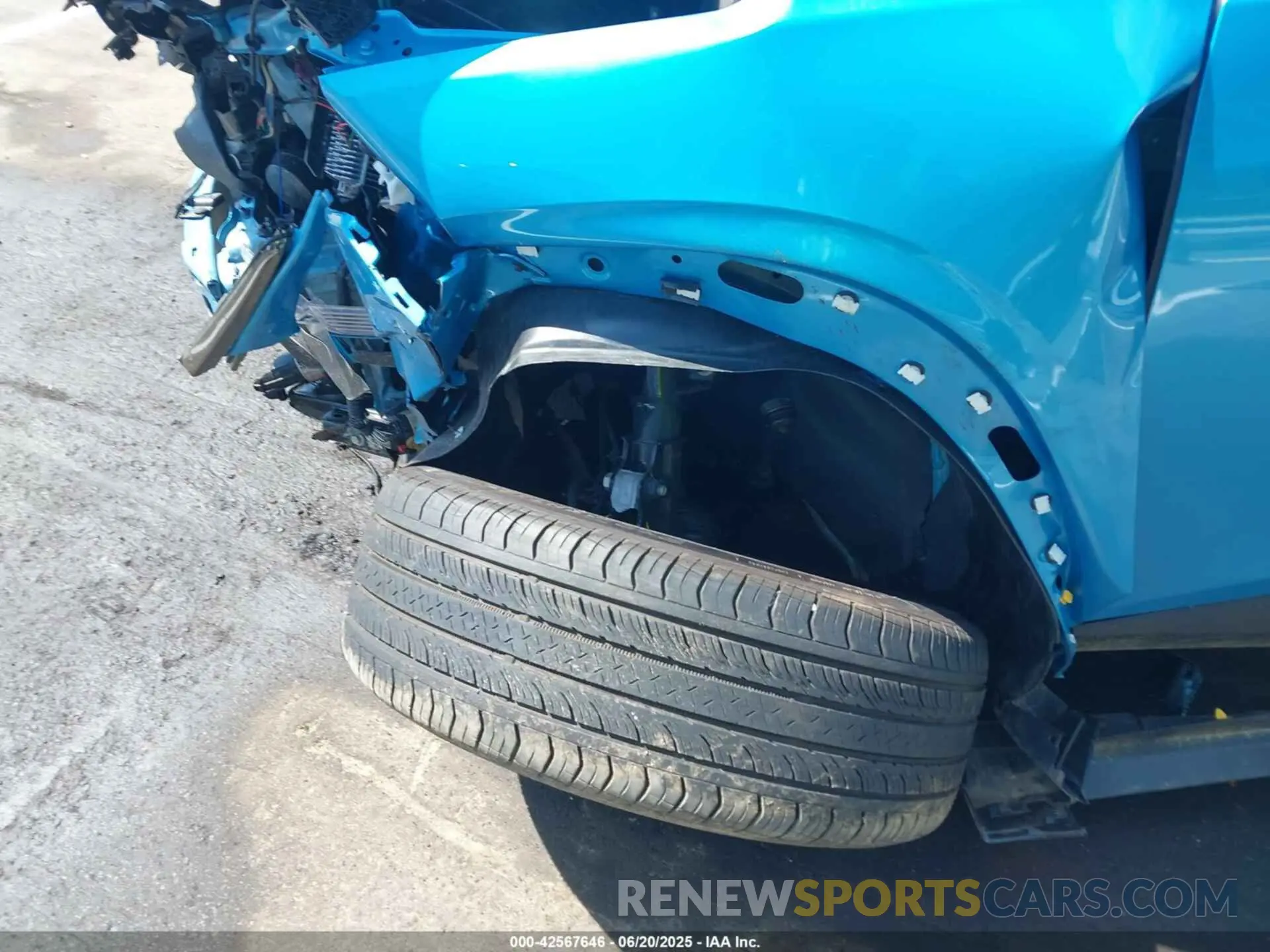 6 fotografías del automóvil dañado KL77LJEP2SC039947 CHEVROLET TRAX 2025