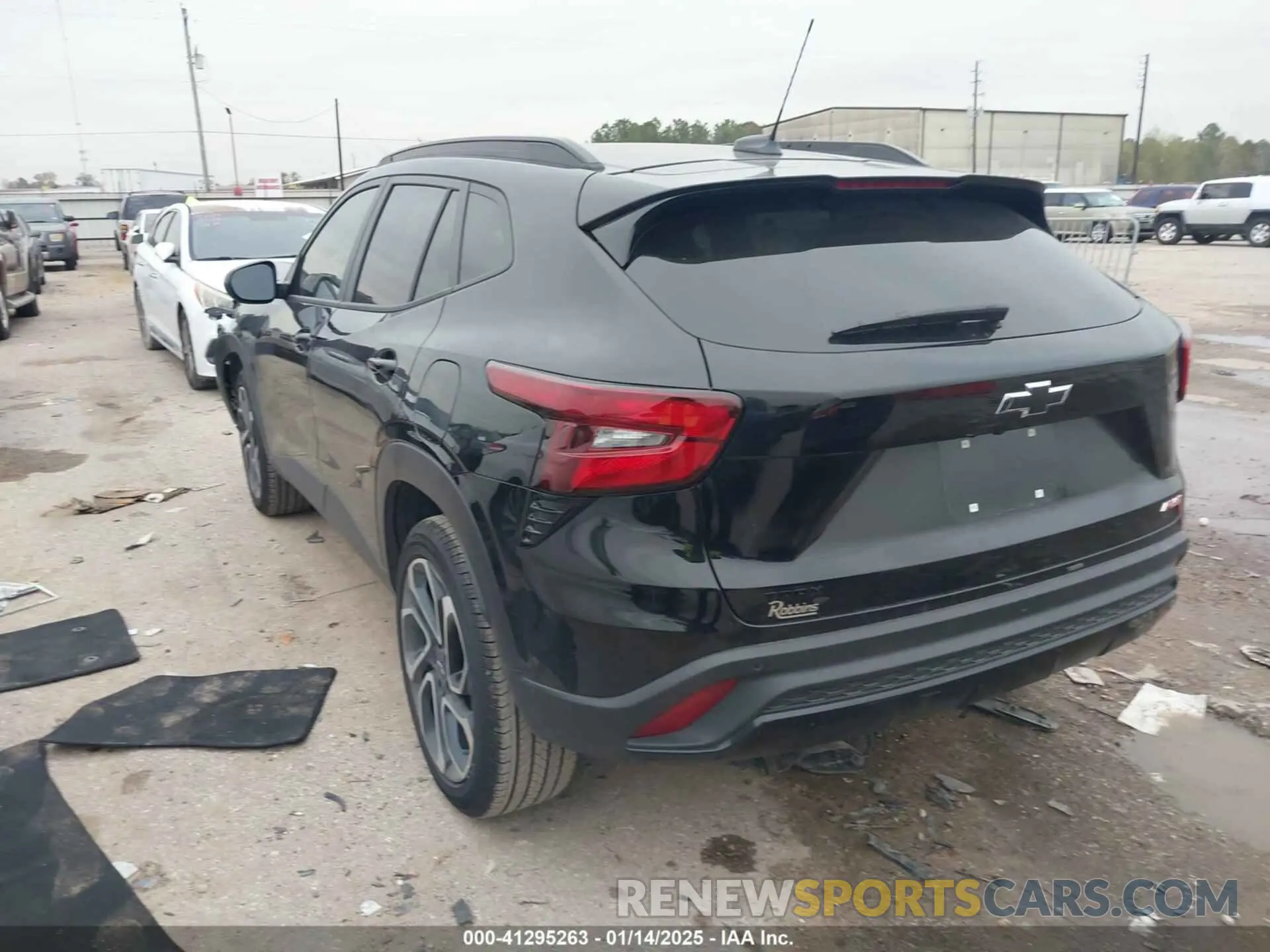 3 fotografías del automóvil dañado KL77LJEP3SC056210 CHEVROLET TRAX 2025