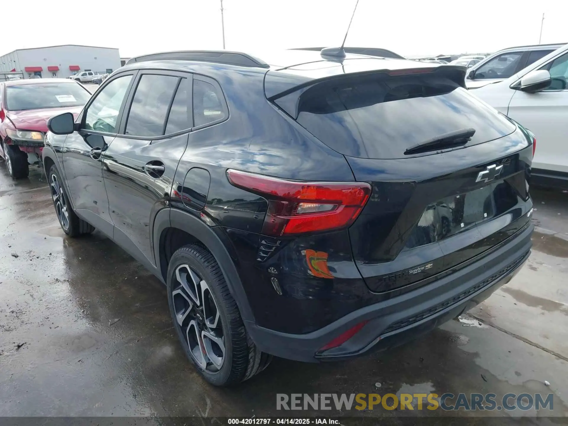 3 fotografías del automóvil dañado KL77LJEP5SC019885 CHEVROLET TRAX 2025