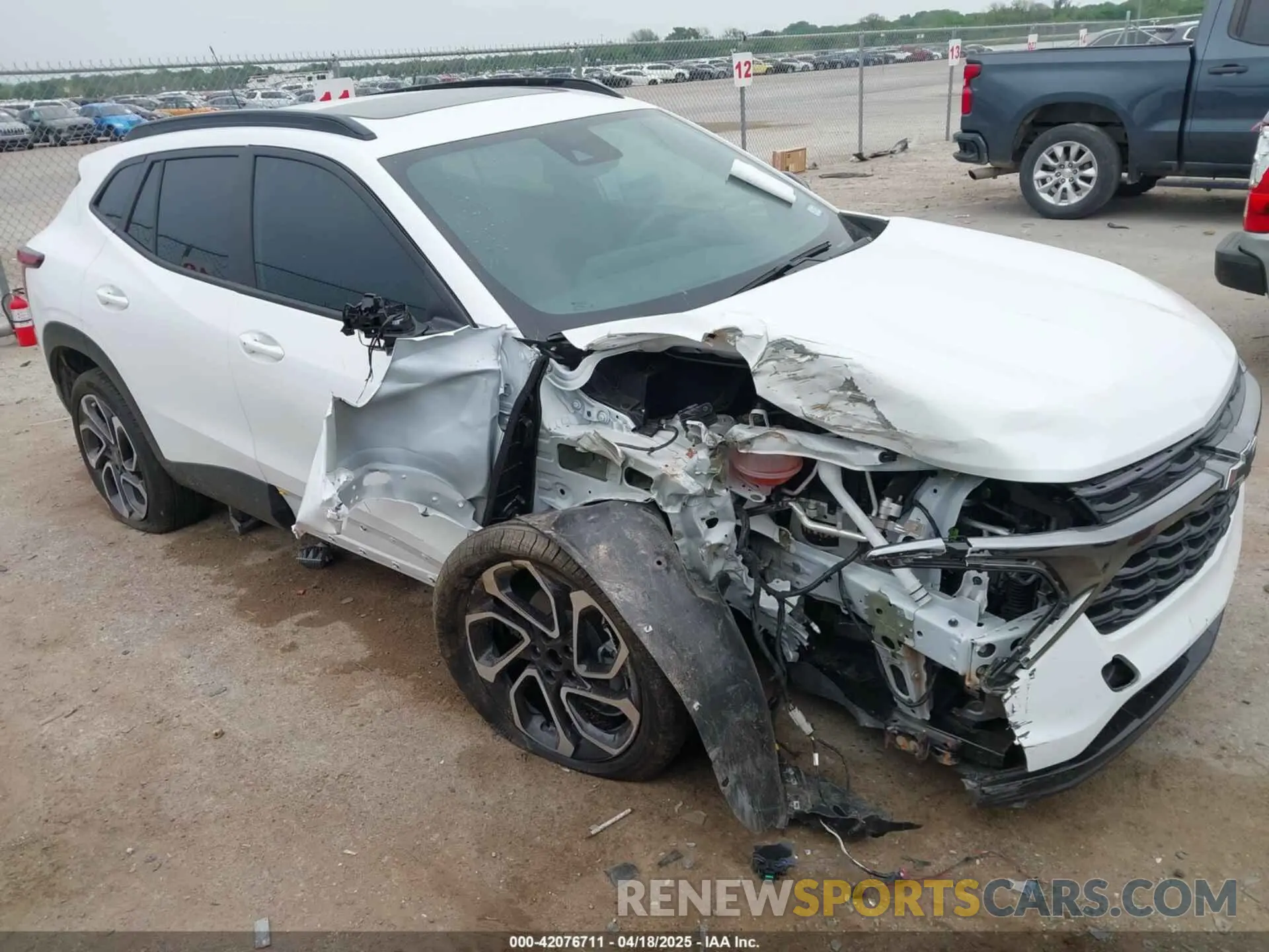 1 fotografías del automóvil dañado KL77LJEP5SC036783 CHEVROLET TRAX 2025