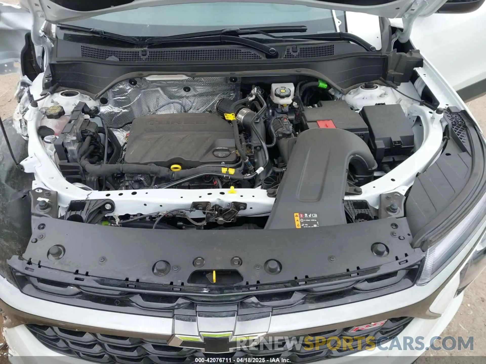 10 fotografías del automóvil dañado KL77LJEP5SC036783 CHEVROLET TRAX 2025