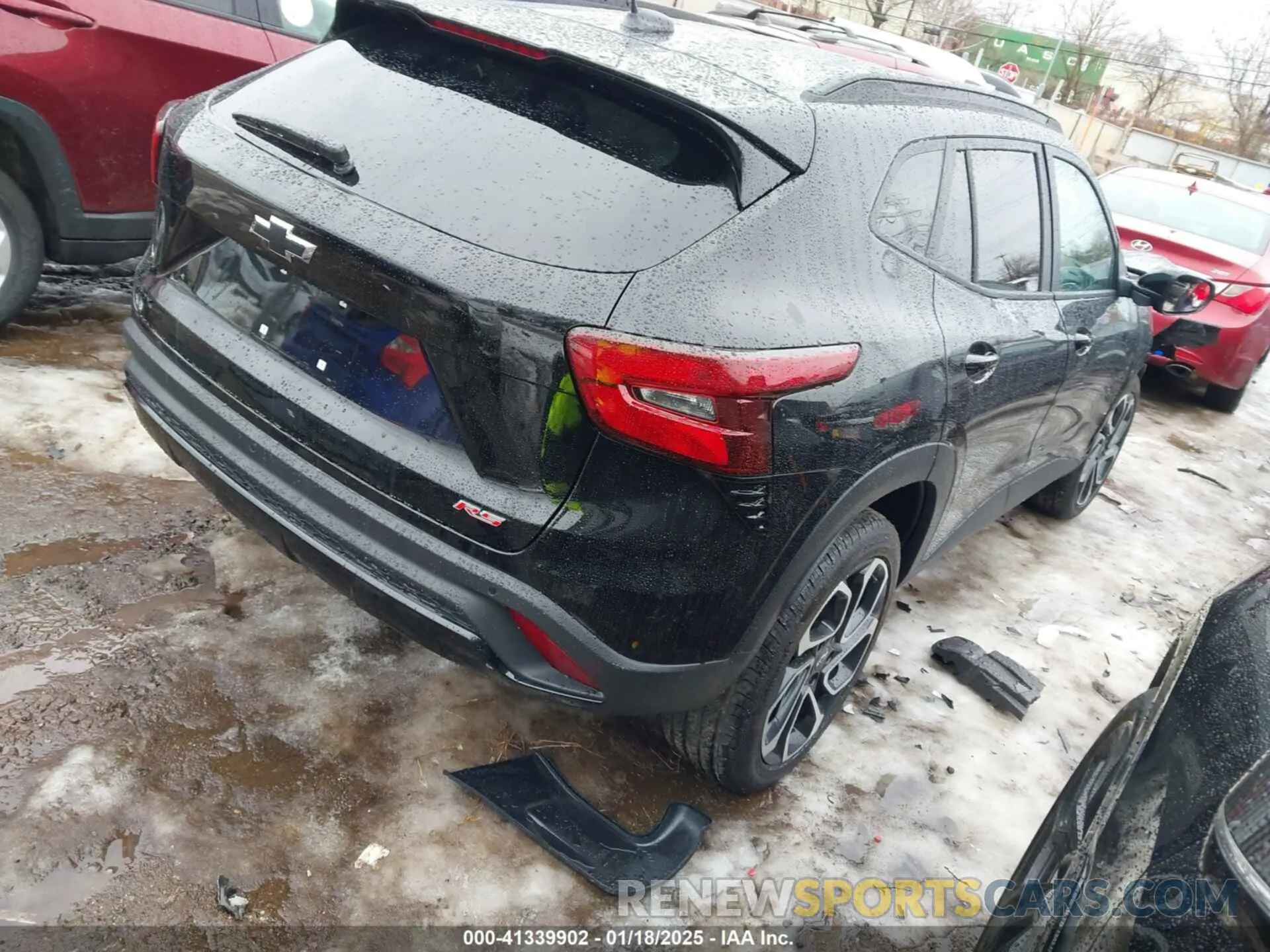 4 fotografías del automóvil dañado KL77LJEP5SC134745 CHEVROLET TRAX 2025