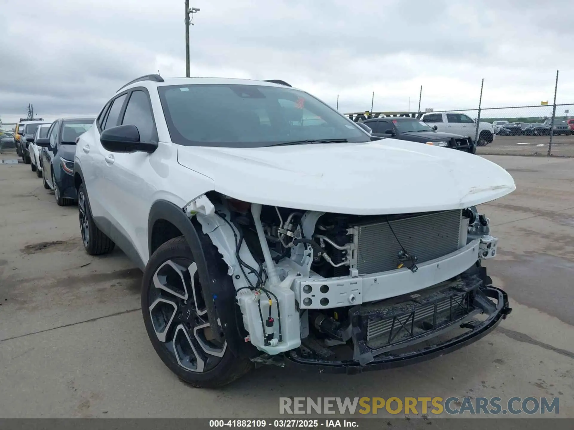 1 fotografías del automóvil dañado KL77LJEP6SC164854 CHEVROLET TRAX 2025