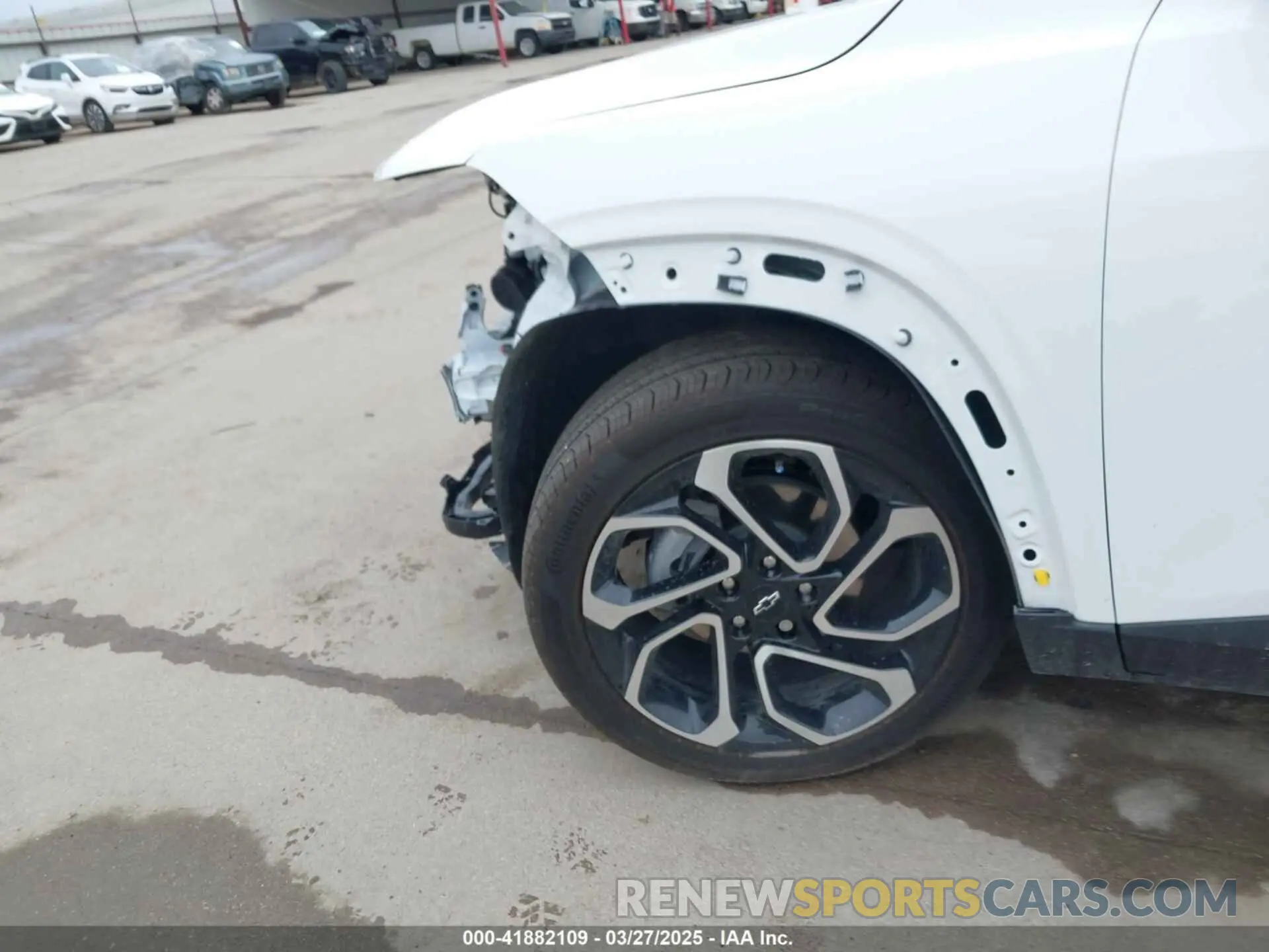 18 fotografías del automóvil dañado KL77LJEP6SC164854 CHEVROLET TRAX 2025