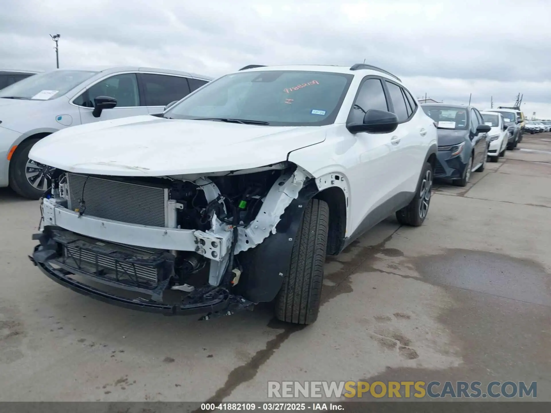 2 fotografías del automóvil dañado KL77LJEP6SC164854 CHEVROLET TRAX 2025