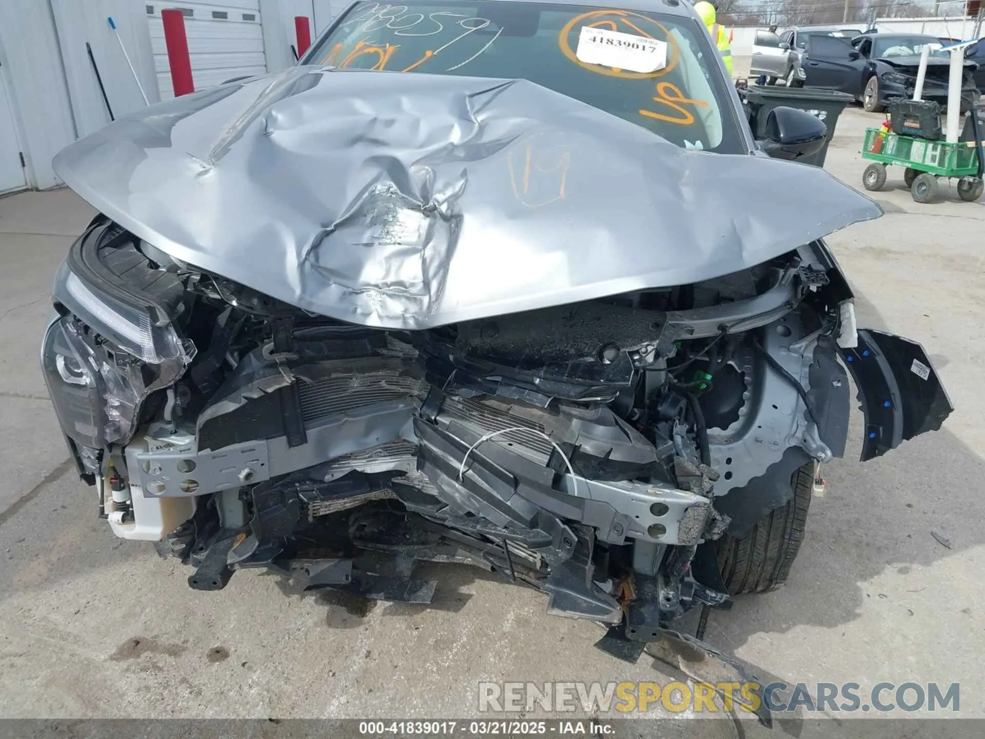 6 fotografías del automóvil dañado KL77LKEP0SC091907 CHEVROLET TRAX 2025