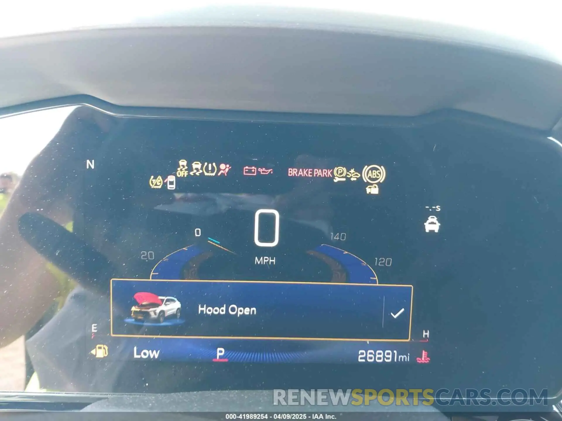 7 fotografías del automóvil dañado KL77LKEP1SC004435 CHEVROLET TRAX 2025