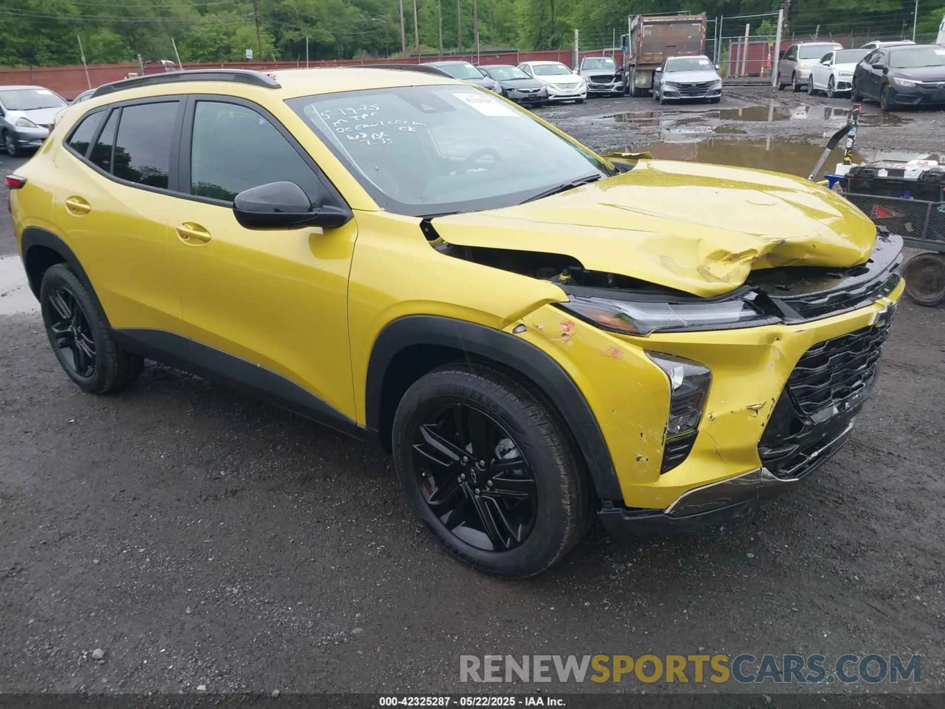 1 fotografías del automóvil dañado KL77LKEP2SC124485 CHEVROLET TRAX 2025
