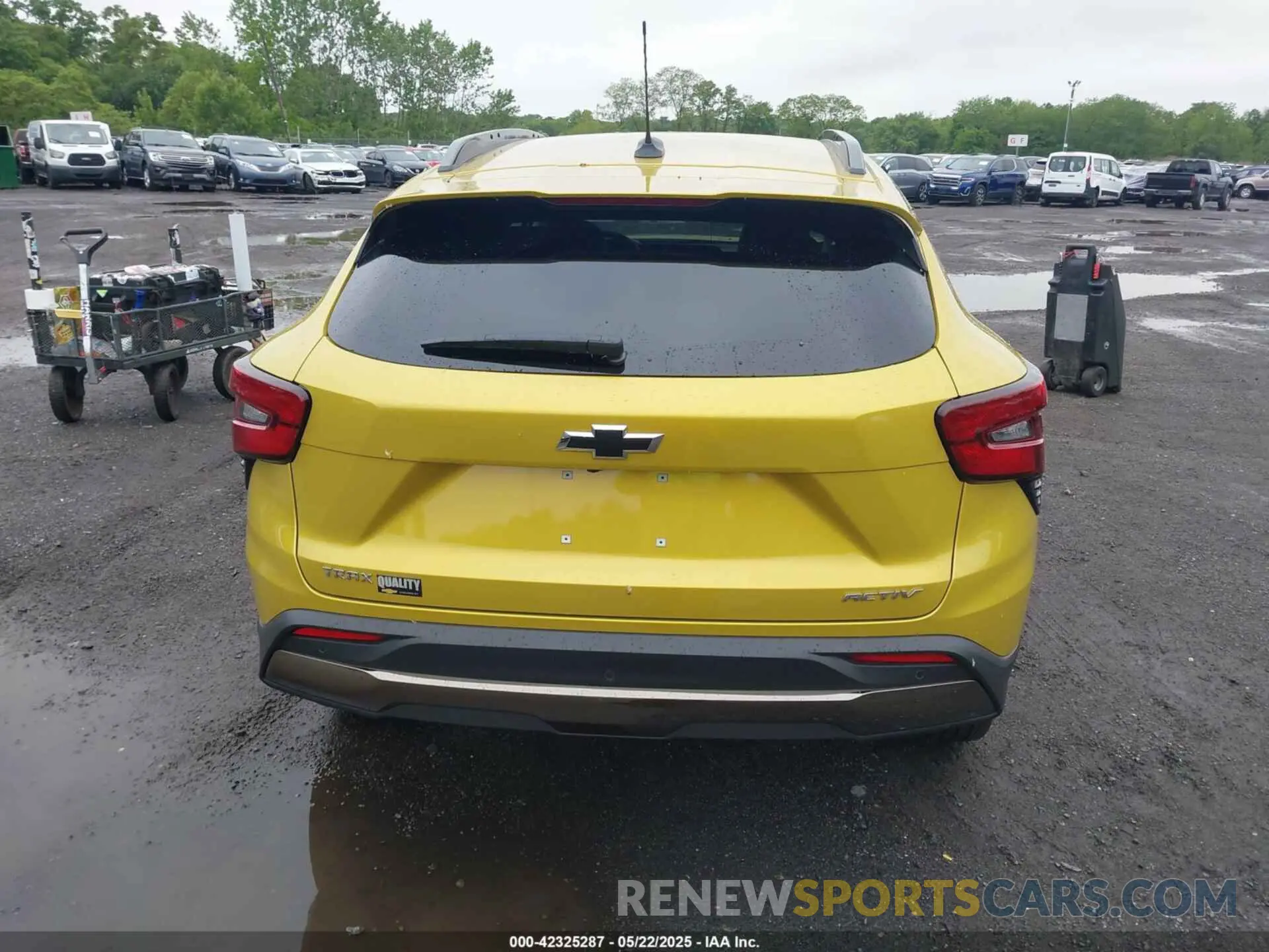 16 fotografías del automóvil dañado KL77LKEP2SC124485 CHEVROLET TRAX 2025