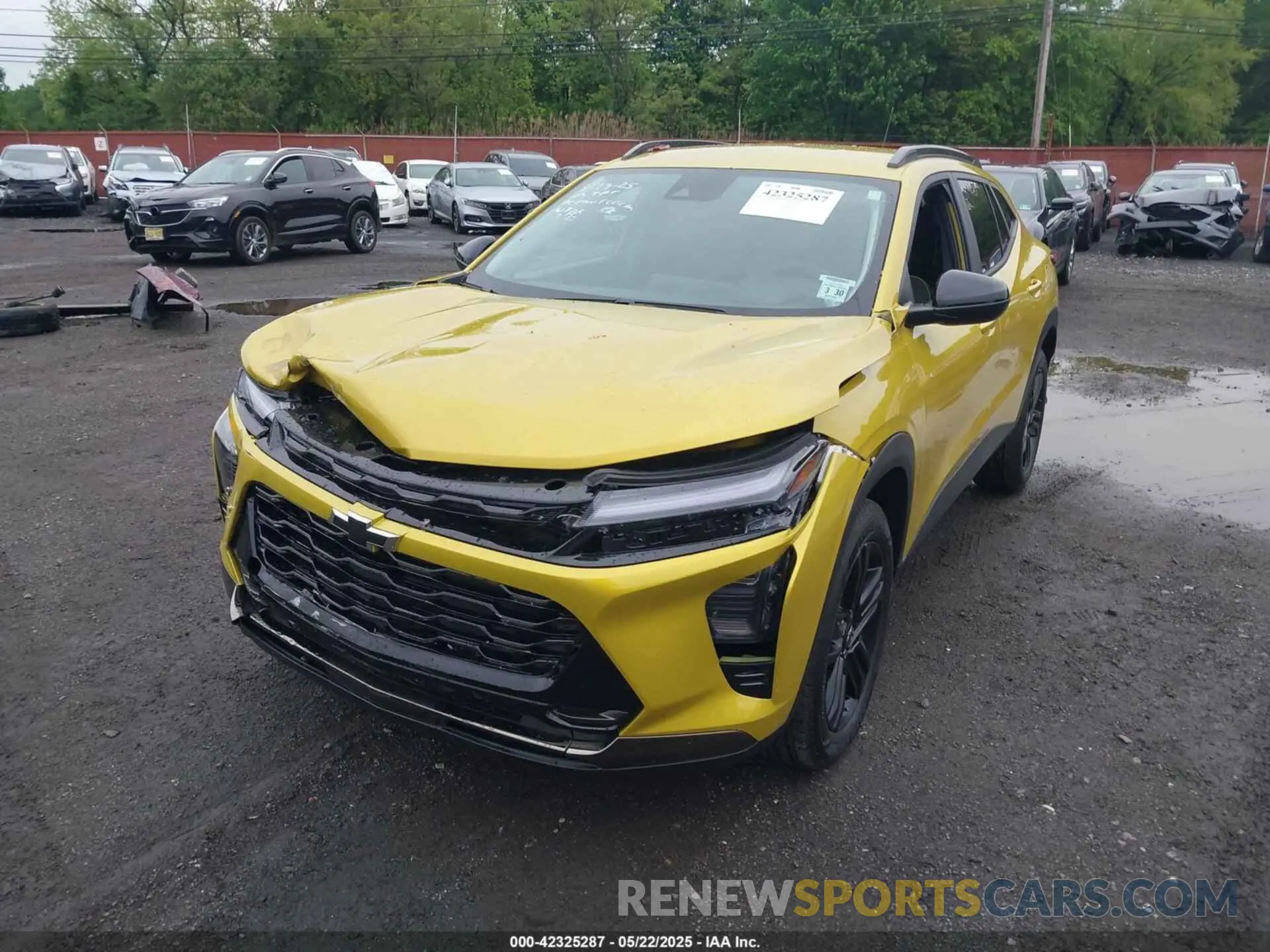 6 fotografías del automóvil dañado KL77LKEP2SC124485 CHEVROLET TRAX 2025