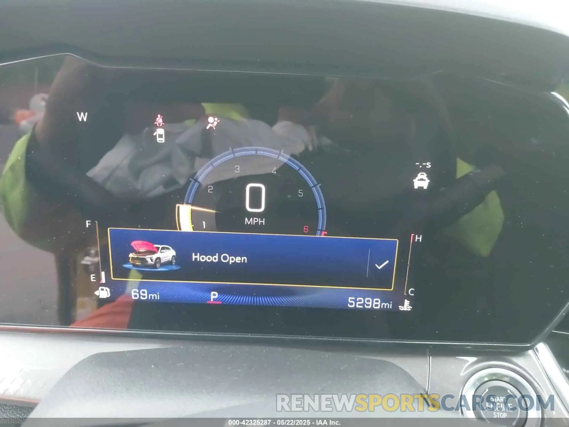7 fotografías del automóvil dañado KL77LKEP2SC124485 CHEVROLET TRAX 2025